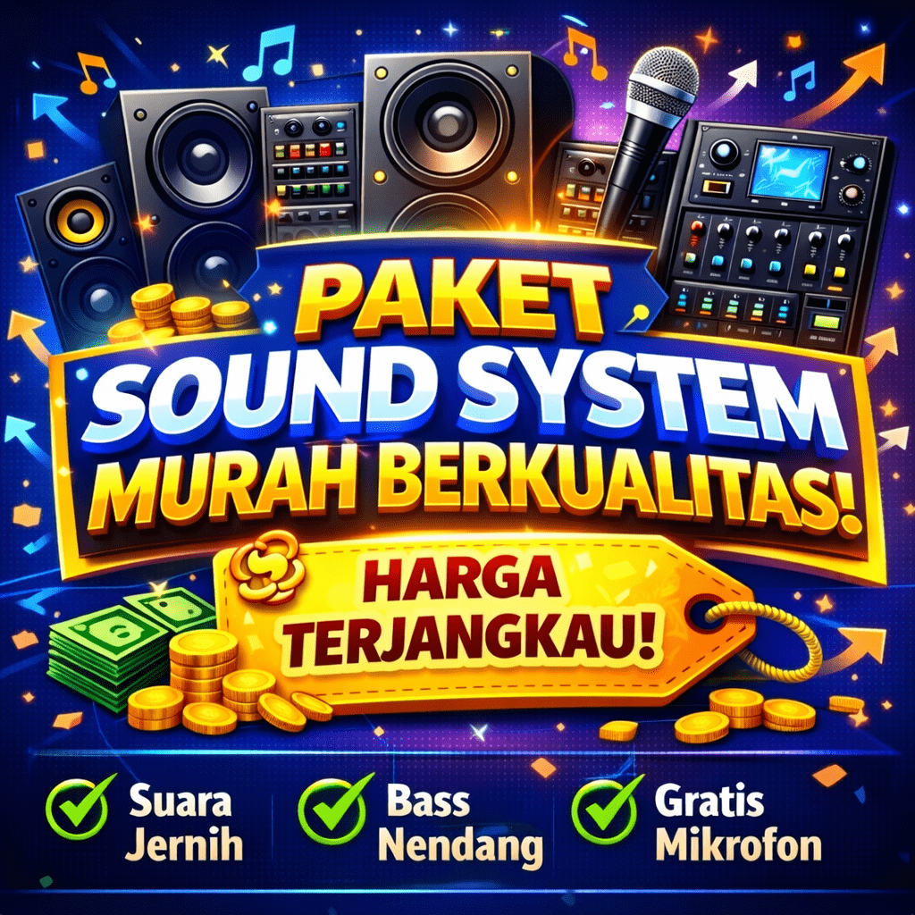 Paket Sound System Murah Berkualitas